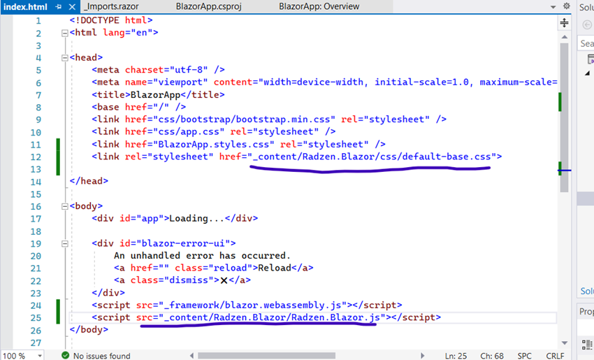 Radzen Layout has margin / padding? - Radzen.Blazor Components