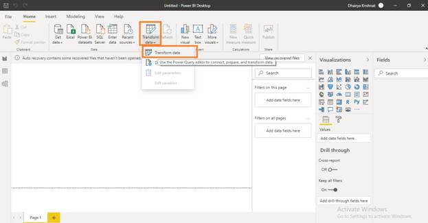 Add Index Column In Power BI Using Power Query Editor