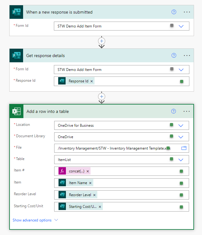 add-row-in-excel-using-power-automate