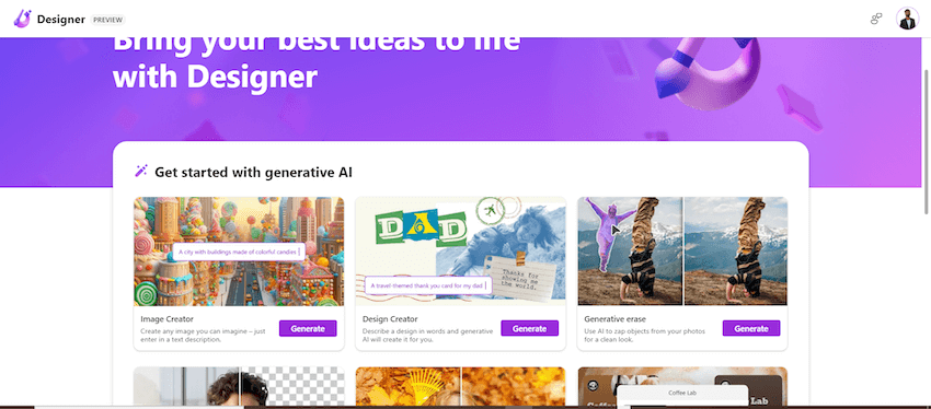 Image Creator from Microsoft Designer