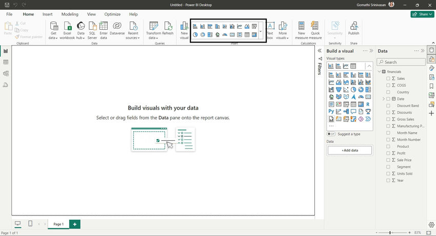 AI Visuals Using Q&A for Power BI Business Users