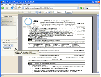 AJAX Document Management - AJAX Document Viewer