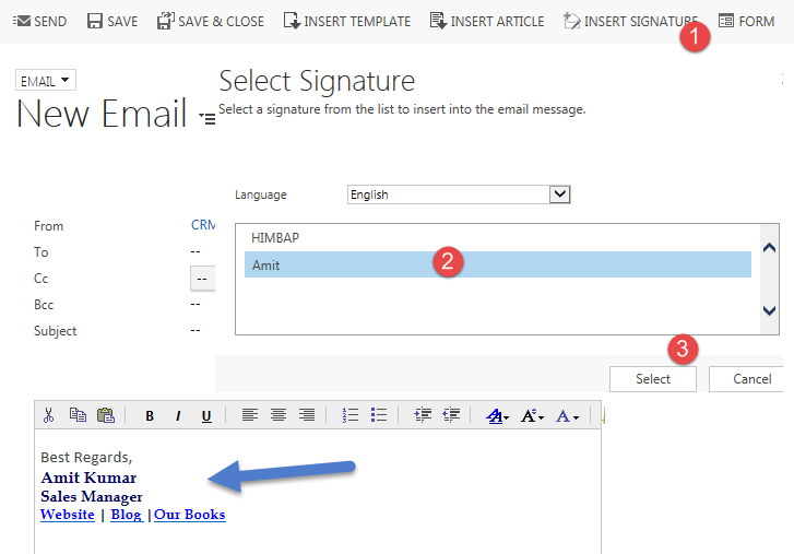 how to add a signature to an email automatically in outlook