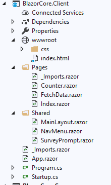 ASP.NET Core Blazor simple game development using .Net core 3.0 preview,Web API and Visual Studio 2019