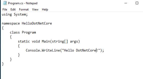 Working With ASP.NET Core From Command Line