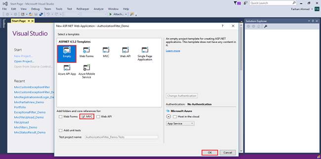 Authorization Filter In ASP.NET MVC