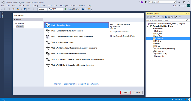 Authorization Filter In ASP.NET MVC