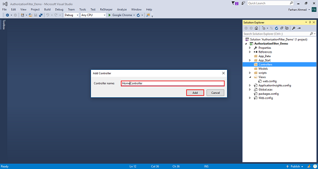 Authorization Filter In ASP.NET MVC