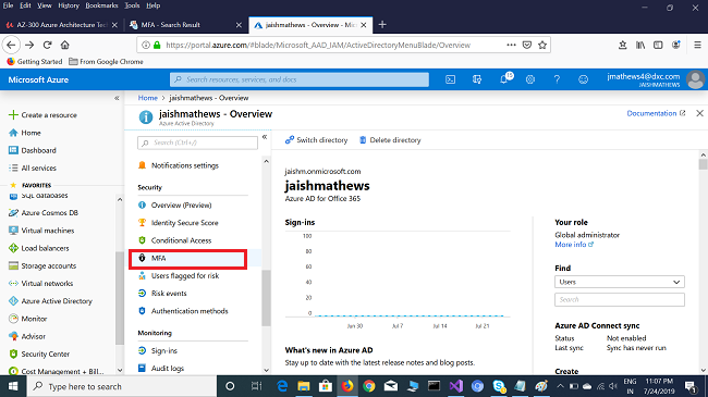 Azure Active Directory MFA (Mobile Text) End To End😎