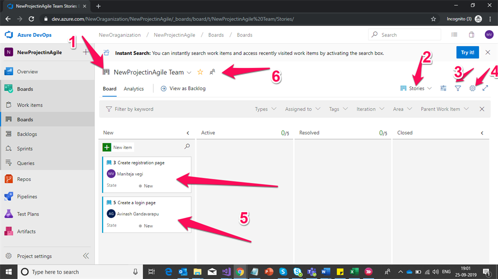 Azure Devops Project Configuration - Overview And Boards - Part 2