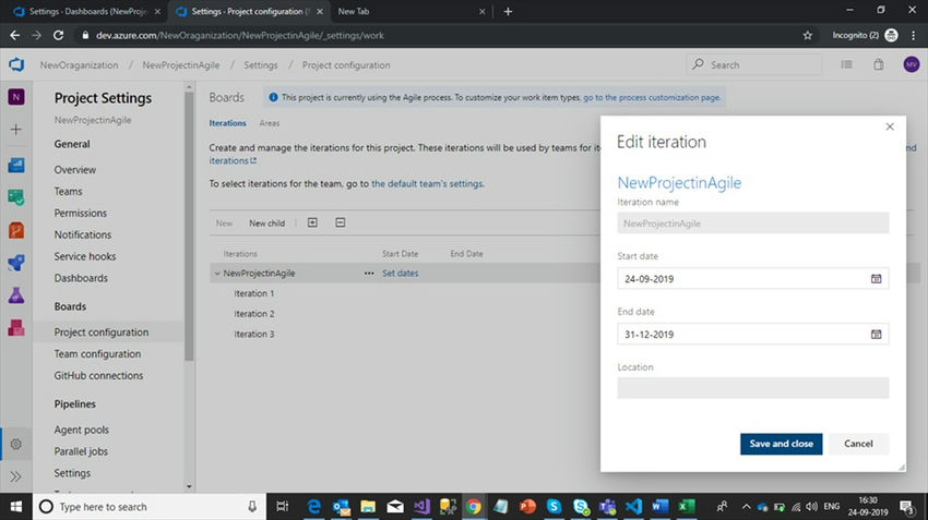 Azure Devops Project Configuration Settings - Part One