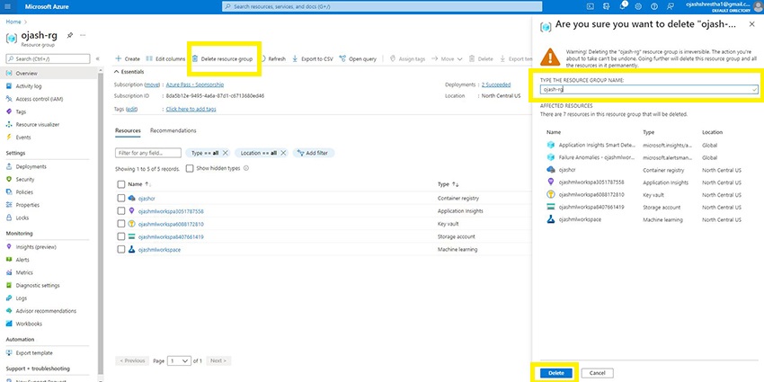 Azure Machine Learning - Linear Regression Model