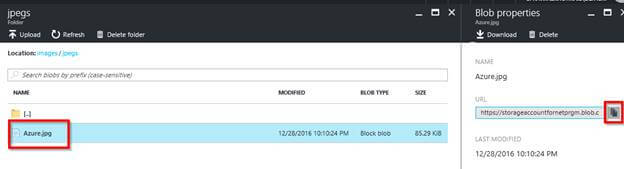 Azure Storage Account - Shared Access Signature