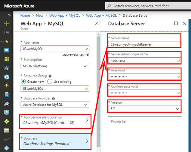 Creating A Web App Service In Azure Database For Mysql A Basic Introduction