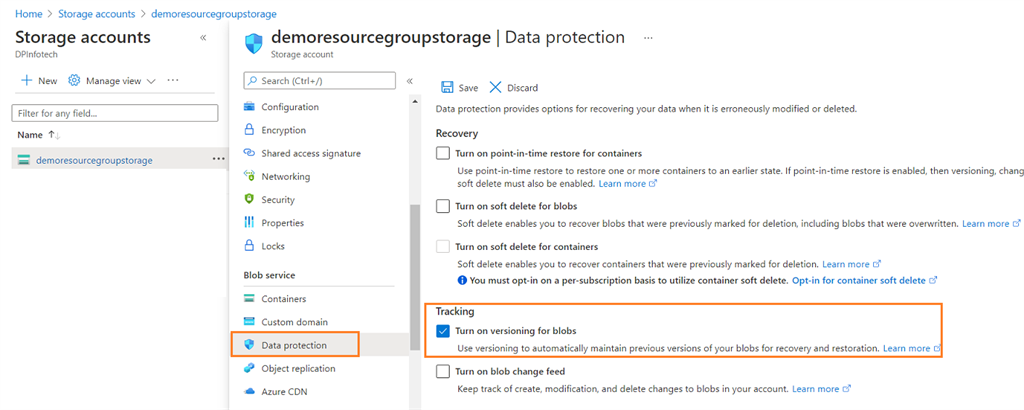 Bring Azure Blob Objects Back To Life