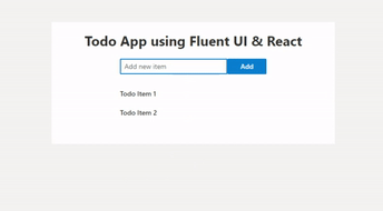 building todolist app using react