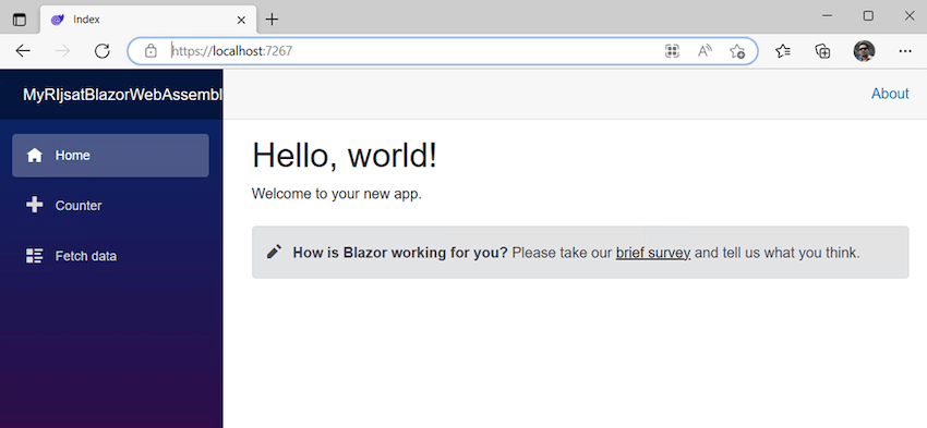 Build A Web App With Blazor In .NET 7