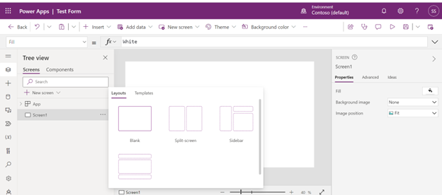 Build Form and Connect to Table Data in Power Apps