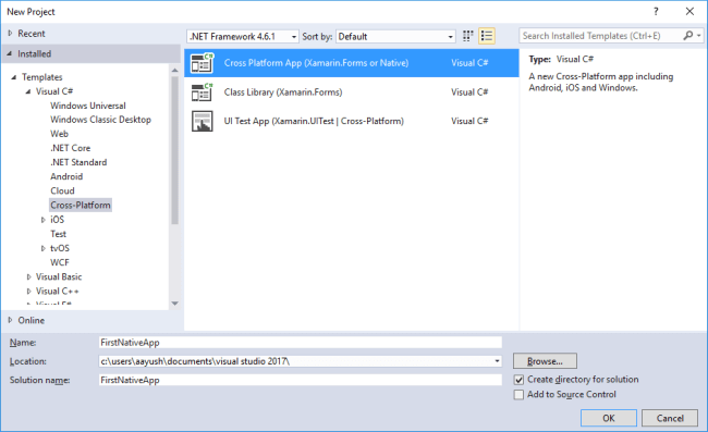 Build Native Cross Platform Apps With Xamarin.Forms And Visual Studio