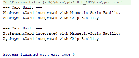 Builder Design Pattern Using A Java Sample