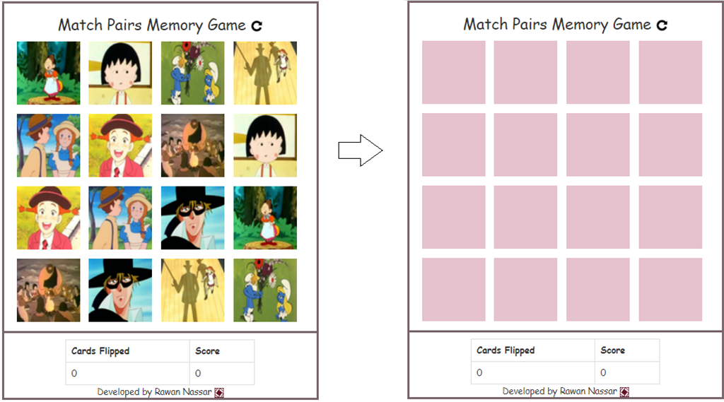 https://www.c-sharpcorner.com/article/building-match-pairs-memory-game-using-knockout-js/Images/MatchPairsMemoryGameToturial3.PNG