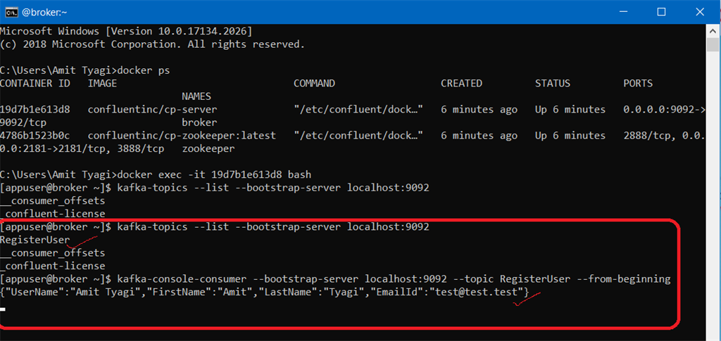 Building Real Time Applications Using .Net Core And Kafka (Continuation)