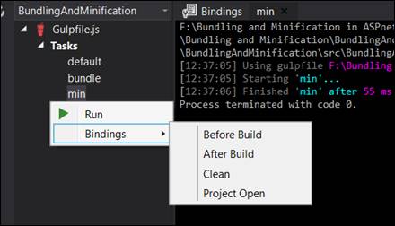 Bundling And Minification In ASP.NET Core