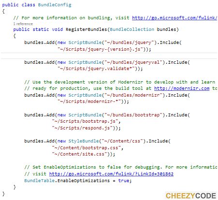 Bundling In ASP.NET MVC Application