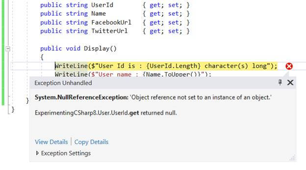 C# 8.0 - Experimenting With Non-Nullable Reference Type Using Visual ...