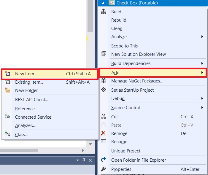 Check Box In Android Using Xamarin.Forms