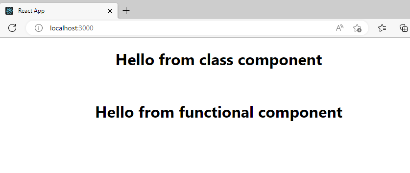 Class And Functional Components In React