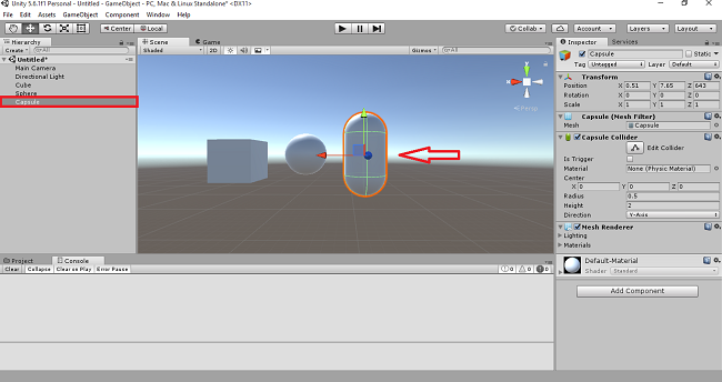 Create 3D Game Objects In Unity