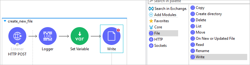 Create And Write Csv Files Using File Connector In Mulesoft 7202