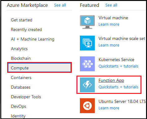 Create Azure Function - Blob Trigger In Azure Portal