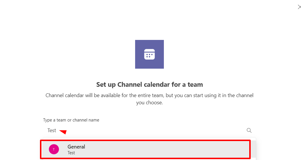 Create Channel Calendar In Teams