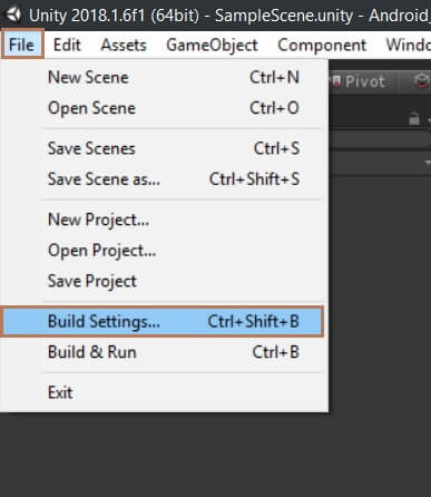 SETTINGS MENU in Unity 