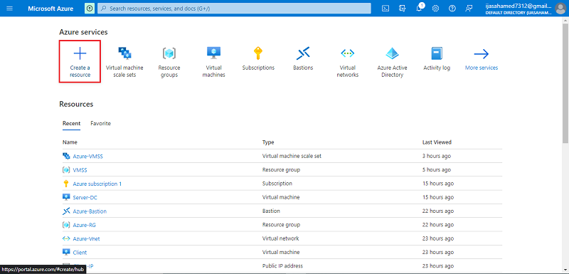 Create Web App In Azure Portal