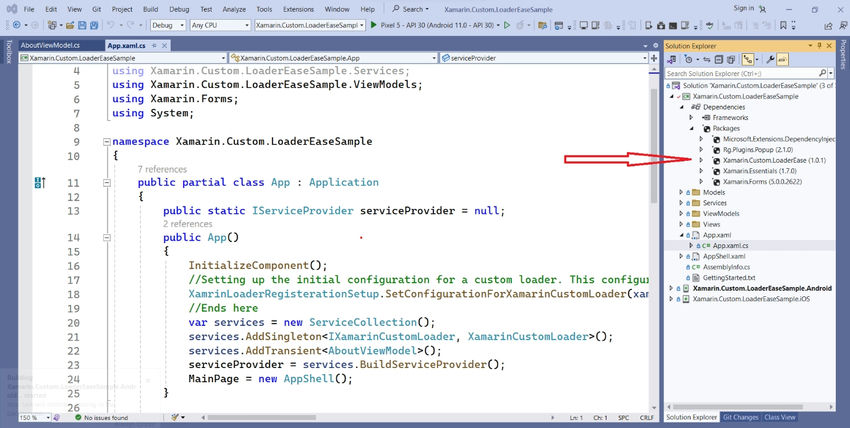 Create Xamarin Android Custom Loader with LoaderEase NuGet Package