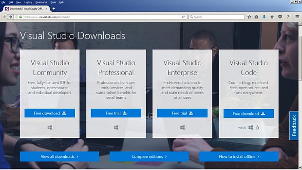 visual studio 2015 update 3 download
