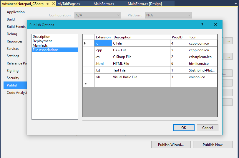 Creating Advanced Notepad In C#