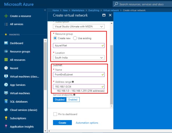 Step-By-Step Demo Of Creating Azure Virtual Network, Subnets And ...