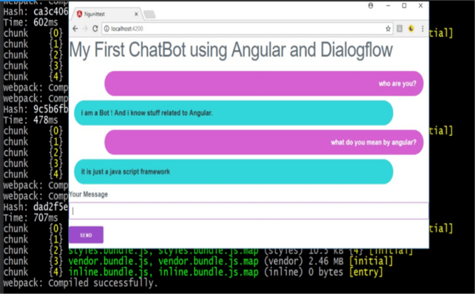 Build a group chat app with Angular and Dialogflow