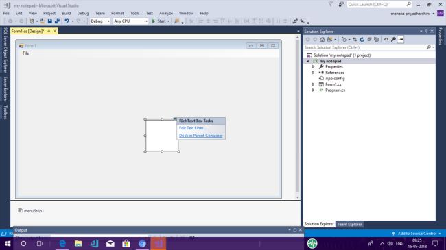 visual studio 2017 shortcut