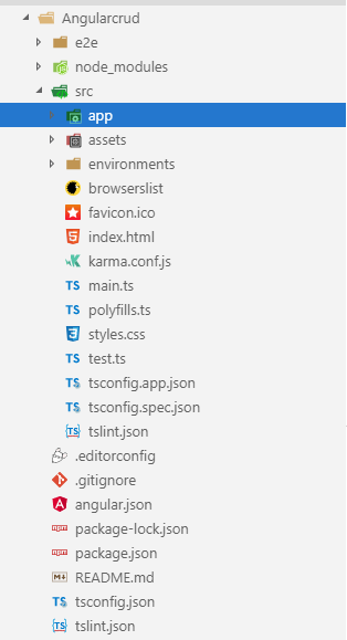 CRUD Operation In Angular 7 Using Web API In .NET And Database Of SQL Server