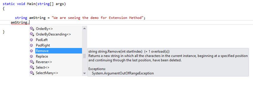 What is the Extension Method in C#?