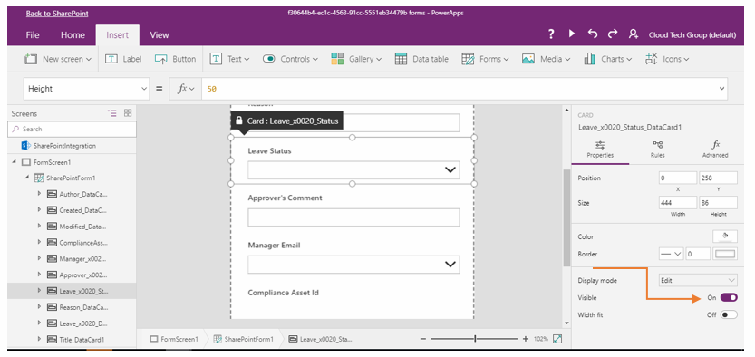 Customize SharePoint List Forms Using PowerApps