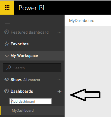 داشبوردها در Microsoft Power BI