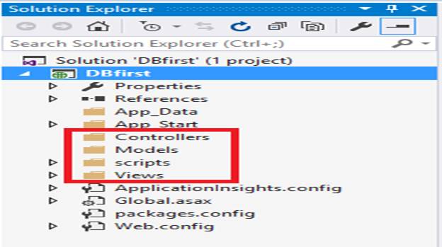 Database First Approach In Entity Framework