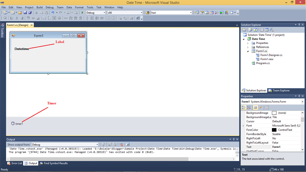 C Datetime Set Timestamp