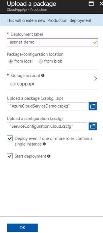 Deploy Asp Net Mvc Web Application In Cloud Service Using Azure Portal